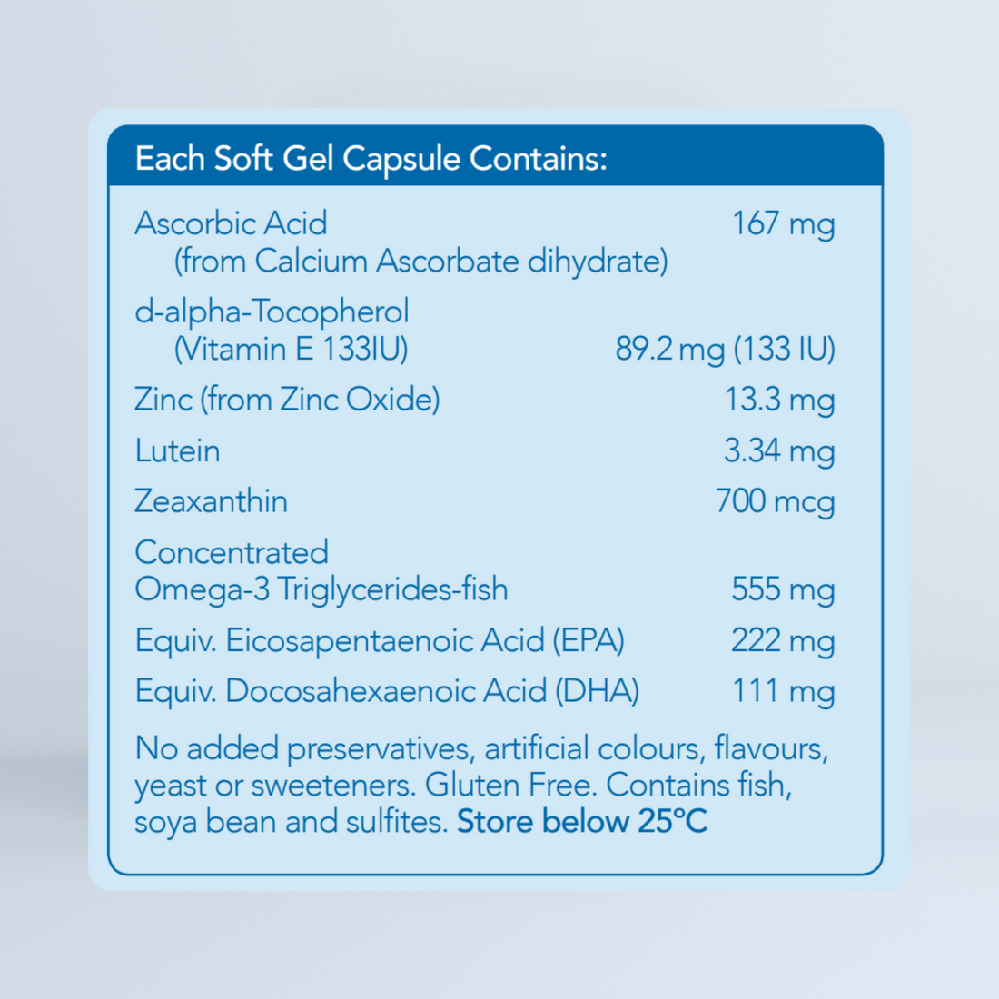 Macutec + Omega 3