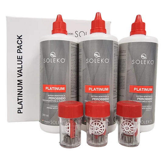 Menicon Soleko Platinum Value Pack