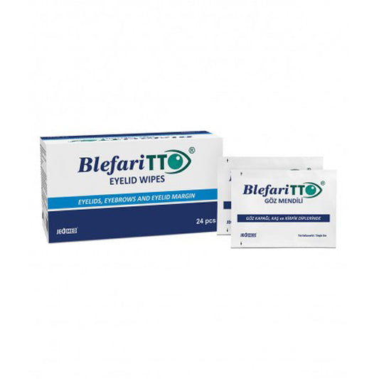 BlephariTTO Cleansing Wipes 24